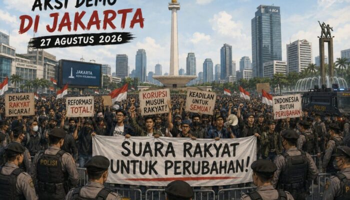 Aksi Demo 27 Agustus! Polisi Cegat Massa dari Sumatera Masuk Jakarta