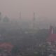 Kualitas Udara Pekanbaru Sudah Berbahaya, Kabut Asap Kebakaran Hutan Makin Tebal