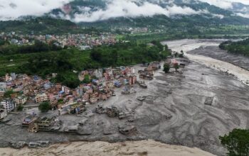 Banjir Bandang Dahsyat Nepal Tewaskan 586 Orang, 2.478 Masih Hilang