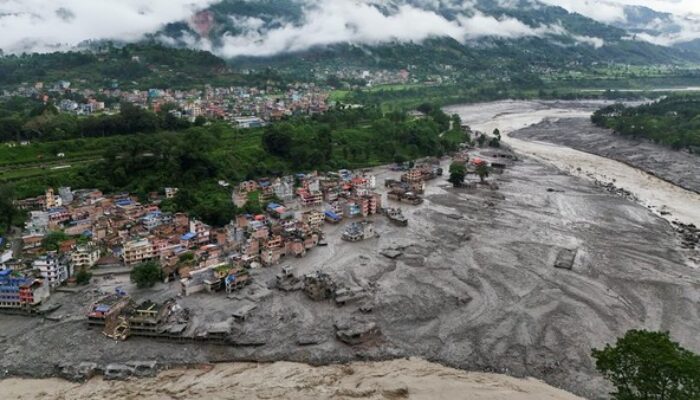 Banjir Bandang Dahsyat Nepal Tewaskan 586 Orang, 2.478 Masih Hilang