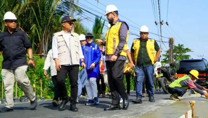 FLASH: Walikota Fadly Amran Cek Progres Pembangunan Sejumlah Infrastruktur di Koto Tangah