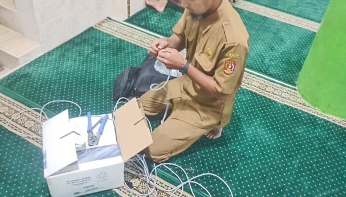 Dukung Program NCH, Diskominfo Agam Perluas Internet Hingga ke Masjid Pelosok Nagari